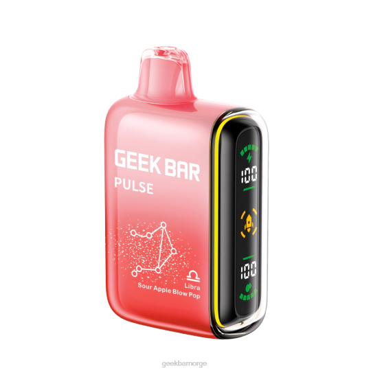 15k engangsvape Libra sur eple blåse pop - GEEK BAR vape Geek Bar Pulse 8H8RR53