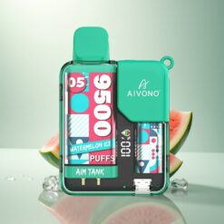 Aivono Aim Tank 9500 Vannmelon Is 650mAh 18ml