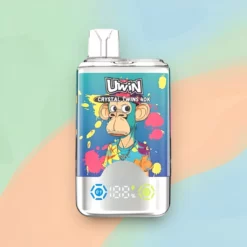 UWIN Crystal Twins 40000 Puffs: Dobbeltsmak engangs vape med 32 ml og 850 mAh