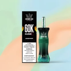 AL FAKHER CROWN BAR CLOUD-X 60K Puffs – Premium Mini Hookah Vape med Dual Modus