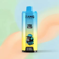 Bang Legend 3-i-1 110K Puffs: oppladbar, mesh coil, smart skjerm, nikotin 0-5%