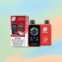 Zooy Zero 45000 Puffs Engangsvape – 1200mAh, 45W, Berøringsskjerm MTL/RDTL/DTL