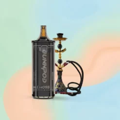 GunnPod Moss Kun Pod - Dobbelt Eple Shisha - 8 000 Trekk - 15mL - Moss Spole