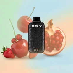 Relx Sparta Kirsebær Granateple 18000 Puffs 750mAh Smart Display