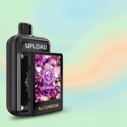 AliBarBar Upload kun pod - Ch0p@ Ch0ps Jordbær - 25 000 drag, smartmodus, Type-C
