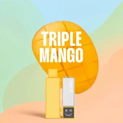 Relx Lego Trippel Mango Kun Pod – 18 000 puff, MEGA Mesh Coil, 50+ Emoji-skjerm