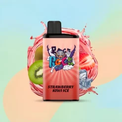 IGET Bar Pro Jordbær Kiwi Is 10 000 trekk 2000 mAh 1,2 ohm mesh-spole