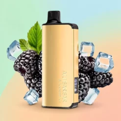 AliBarBar Ingot - Bjørnebær Is - 9000 trekk - 22 ml - 22 mg/ml - 2350 mAh - 90 g